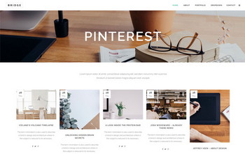Blog Pinterest Style