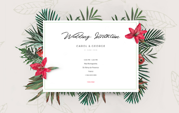 Wedding Invitation Card