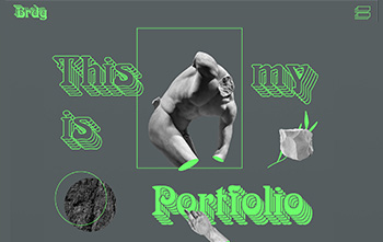 Brutalist Portfolio