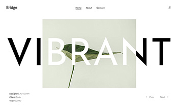 Portfolio Horizontal Slider
